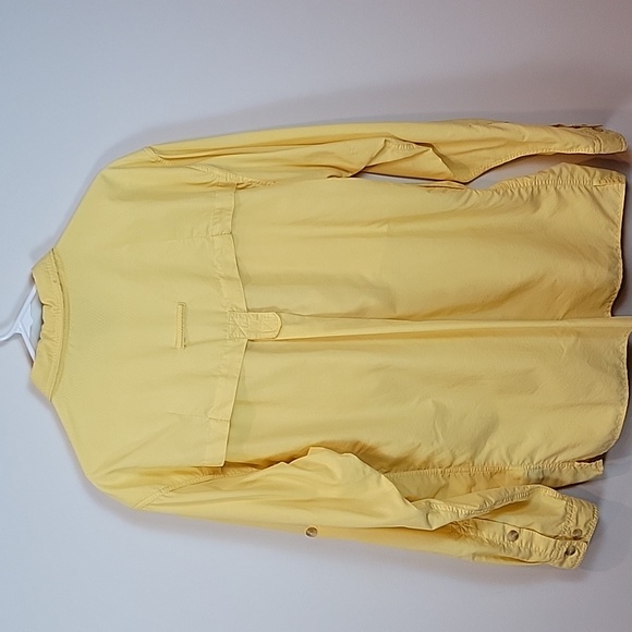 Exofficio Yellow Button Down‎ Shirt Men Size Large - Picture 2 of 12